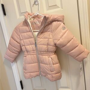 NWT Michael Kors Blush Puffer Jacket for Kids